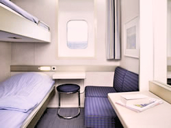 This is the cabin we stayed in on the ferry