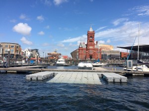 View of Cardiff bay