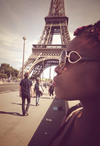 Me at the Eiffel Tower, Paris