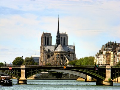 Notre Dame from the River Seine