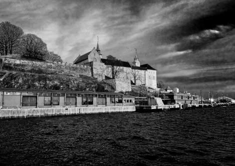 Akershus Fortress from Oslo Harbour