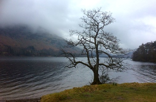 Fog over Ullswater, Lake District