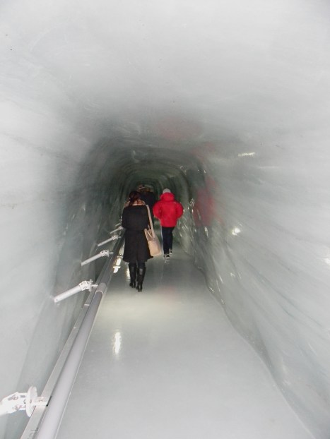 Ice tunnel, Jungfrau Switzerland