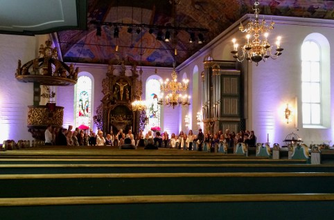 Inside Oslo Catherdral/ Oslo Domkirke