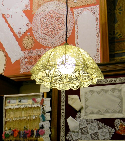 Inside the Burano lace school, Venice