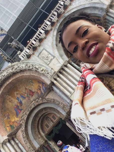 Me at St Marks Basilica, Venice