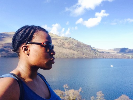 Me on a mountain on walking to Howtown, Lake District