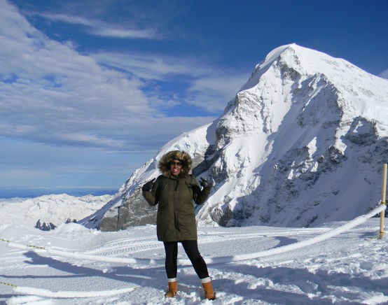 Me on Jungfrau, Switzerland 