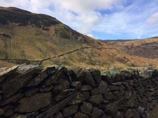 Mountain around Ullswater, Lake District