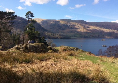 View from a mountainwalking to Howtown, Lake District