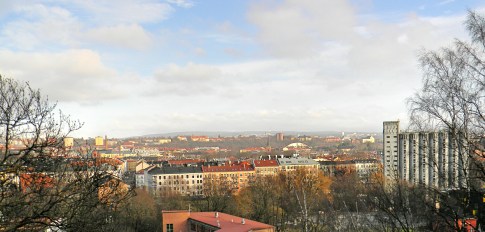 View from Old Aker Church