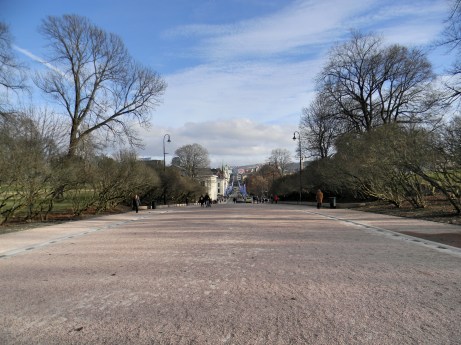 View from The Royal Palace/ Kongehuset, Oslo