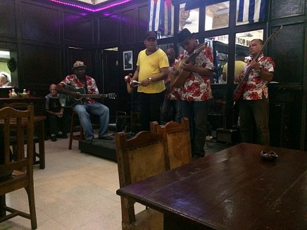 Bar Monserrate Band Havana, Cuba