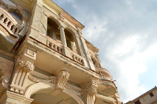 Building along Malecon, Havana, Cuba 