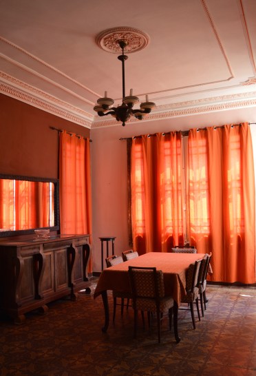 Dinning room of Ada Colonial, Havana, Cuba
