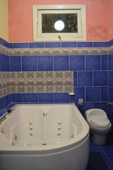 The ensuite bathroom of our room at Ada Colonial, Havana, Cuba