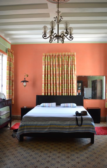 The room we stayed in at Ada Colonial, Havana, Cuba