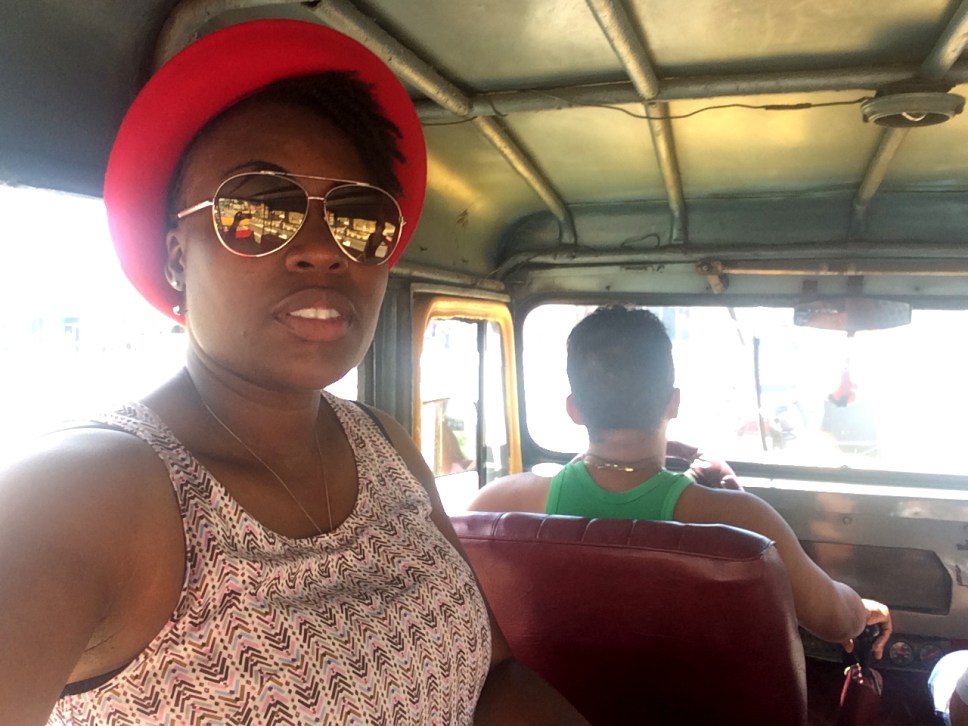 Me in the Truck Taxi, Santiago de Cuba, Cuba.jpg
