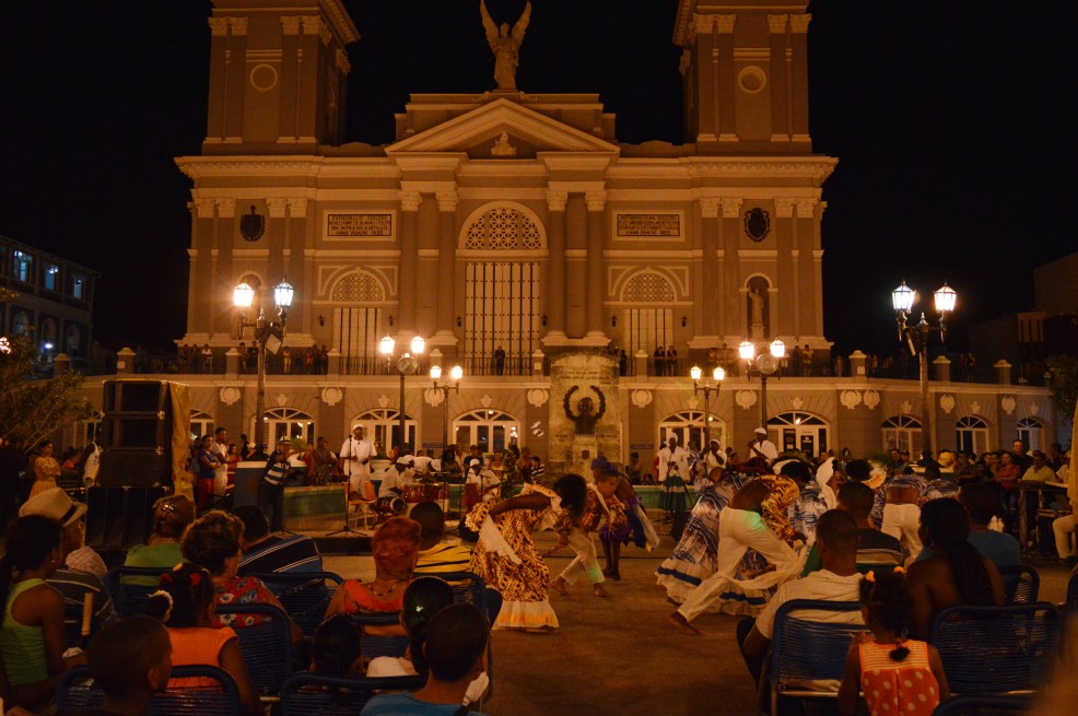 Paseo la Placita Afro- Cubano performance, Santiago de Cuba, Cuba.jpg