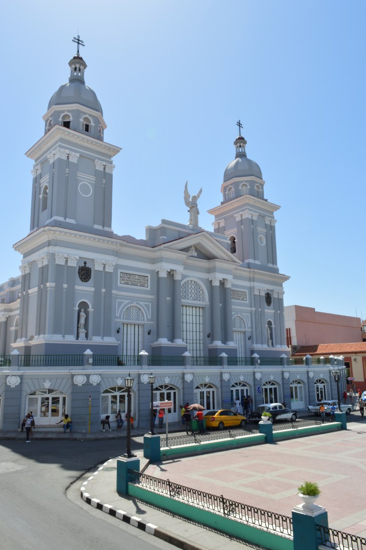 View of Catedral de Nuestra Senora de la Asuncio from Hotel Casa Granda, Santiago de Cuba, Cuba.jpg