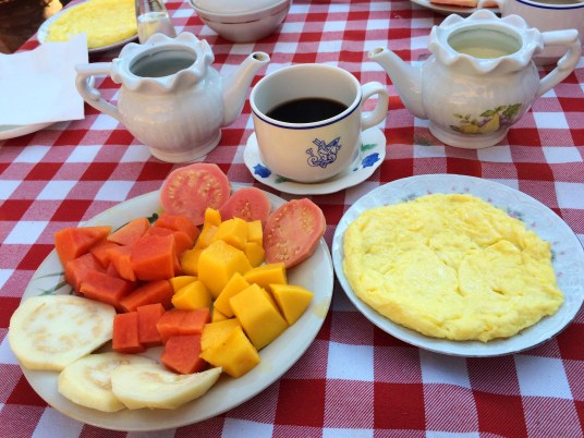 Breakfast at Hostal Sandra y Victor, Trinidad, Cuba