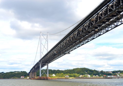Forth Road Bridge, Edinburgh, Scotland