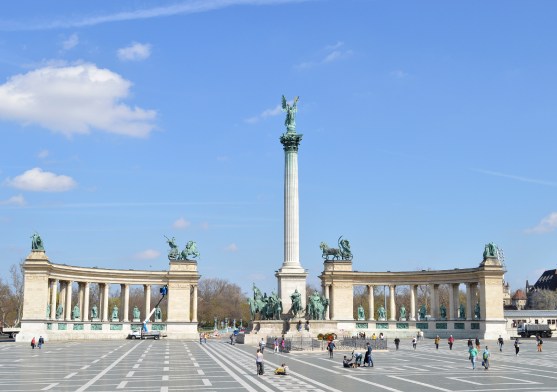 Heroes Square, Budapest, Hungary