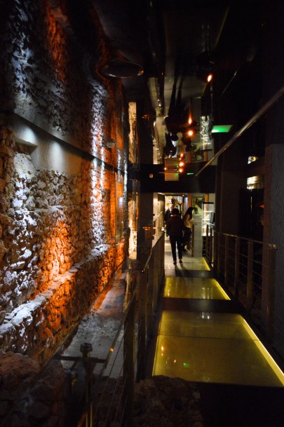 Insdie Rynek Underground, Krakow, Poland