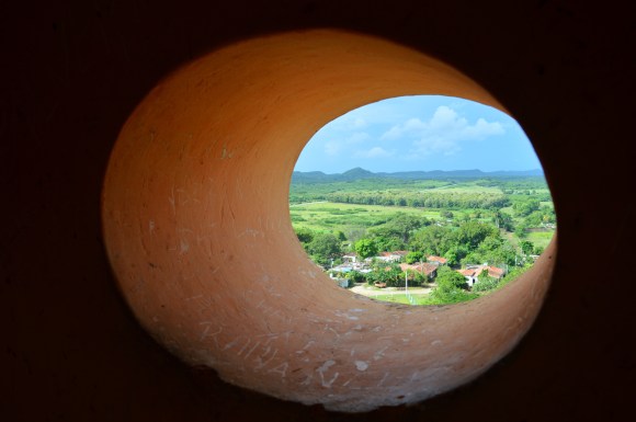 Looking out from the Manca-Inznaga Estate Tower, Trinidad, Cuba