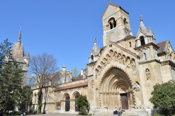 Part of Castle Vajdahunyad, Budapest, Hungary 4