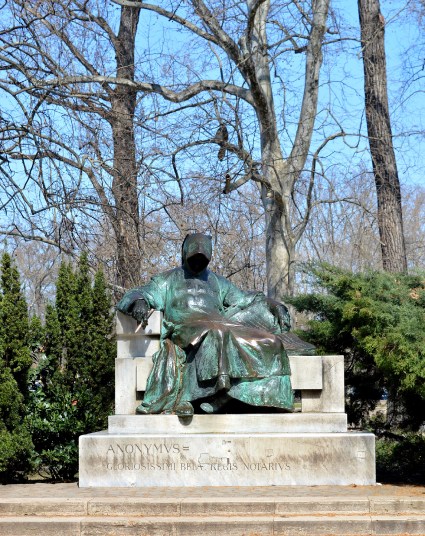 Statue of Anonymous, Budapest, Hungary