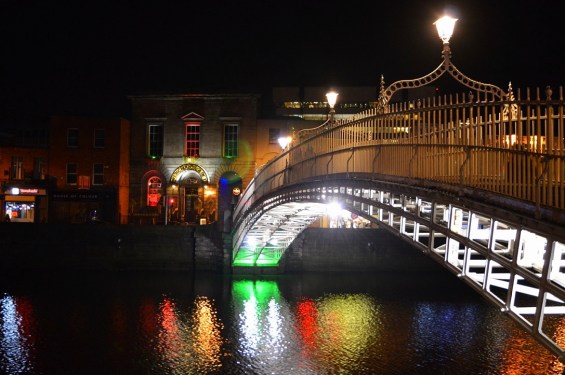 The Ha'Penny Bridge, Dublin, Ireland