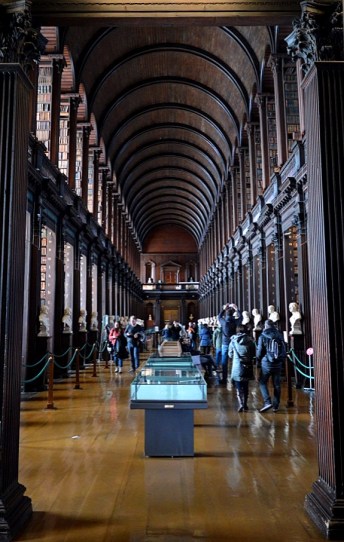The Long Room Library, Trinity College, Dublin, Ireland