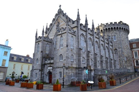 The Rear of Dublin Castle, Ireland