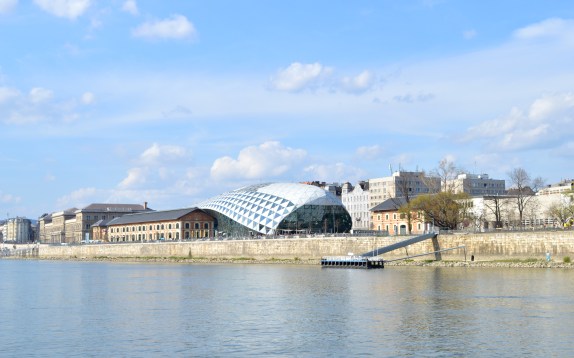 View from the River Danube, Budapest, Hungary