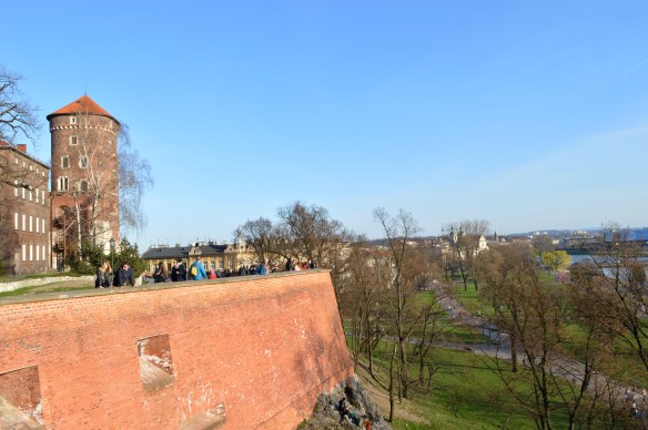 View from Wawel Castle, Krakow, Poland