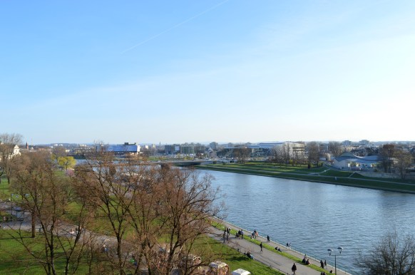 View from Wawel Castle, Krakow, Poland