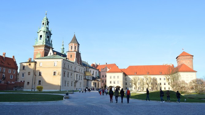 Wawel Castle, Krakow, Poland