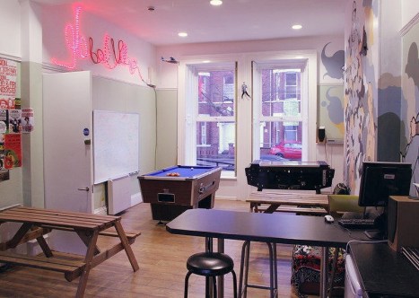 Inside Global Village, Belfast, Northern Ireland