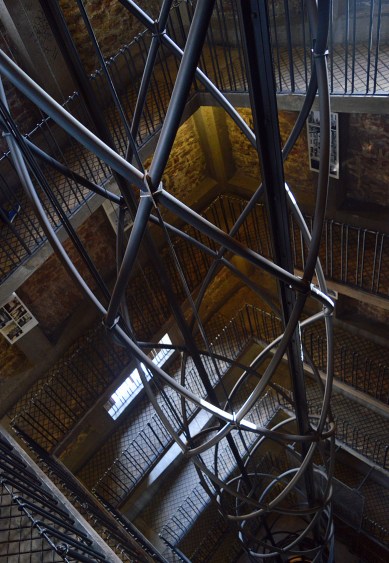 Inside the Old Town Hall Tower, Prague, Czech Republic