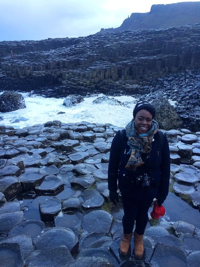 Me at The Giant's Causeway, Northern Ireland