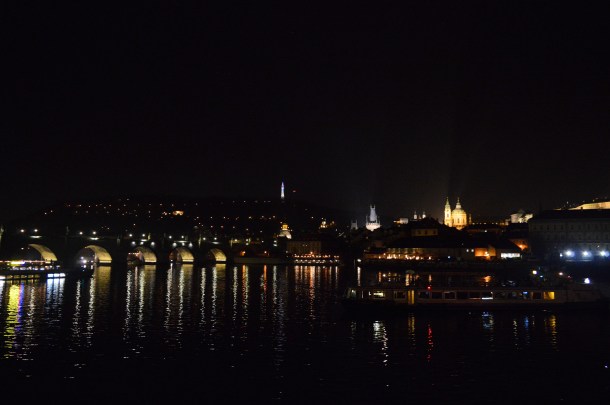 Prague at Night, Czech Republic