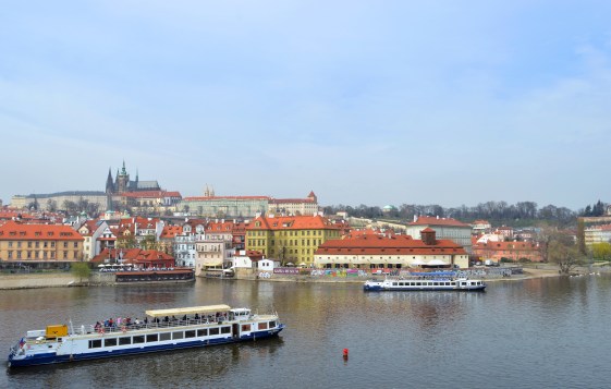 View from Charles Bridge, Prague, Czech Republic