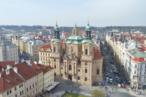 View from Old Town Hall Tower, Prague, Czech Republic