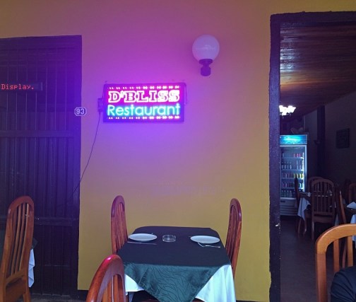 D'Bliss Restaurant, Vinales, Cuba
