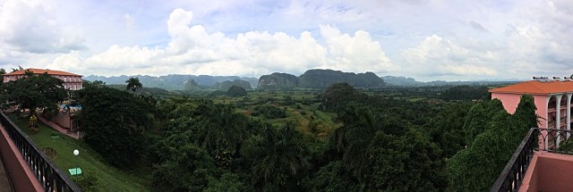 View from Hotel Los Jazmines, Vinales, Cuba