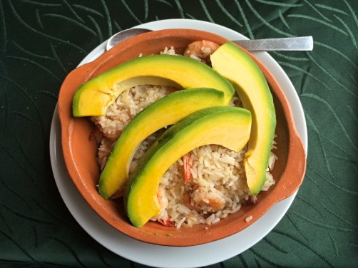 Meal at D'Bliss Restaurant, Vinales, Cuba