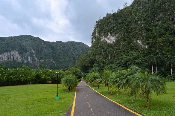 Grounds of Mural de la Prehistoria, Vinales, Cuba