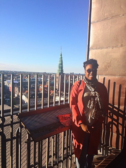 Me on Tarnet Tower, Copenhagen, Denmark