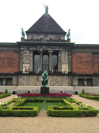 The Back of Ny Carlsberg Glyptotek Museum, Copenhagen, Denmark